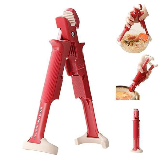 2-in-1 Adjustable Gripper Clip – Perfect for Home & Kitchen Use